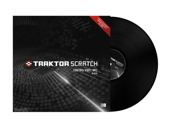 Traktor Scratch Control Vinyl MKII BLACK