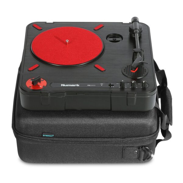 U8446BL Creator Pioneer XDJ-700 / Numark PT01 Scratch Turntable USB Hardcase Black