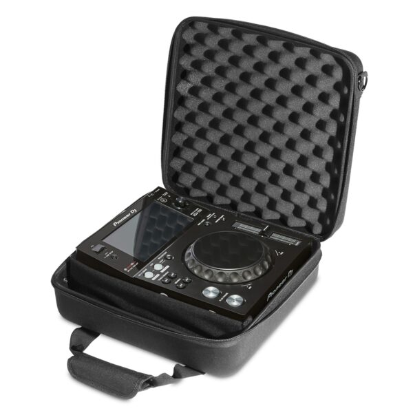 U8446BL Creator Pioneer XDJ-700 / Numark PT01 Scratch Turntable USB Hardcase Black