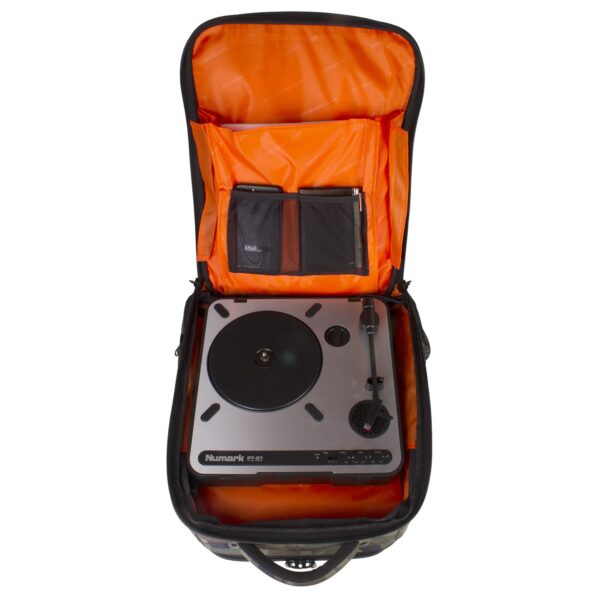 U9108BC/OR  BackPack Slim  Camo/ Orange Inside