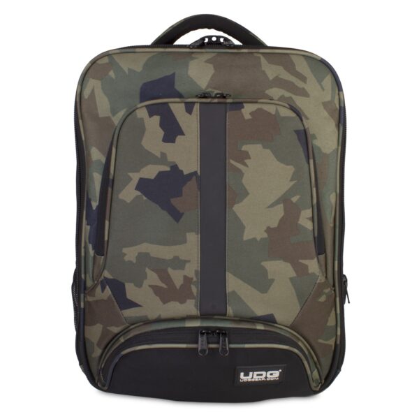 U9108BC/OR  BackPack Slim  Camo/ Orange Inside