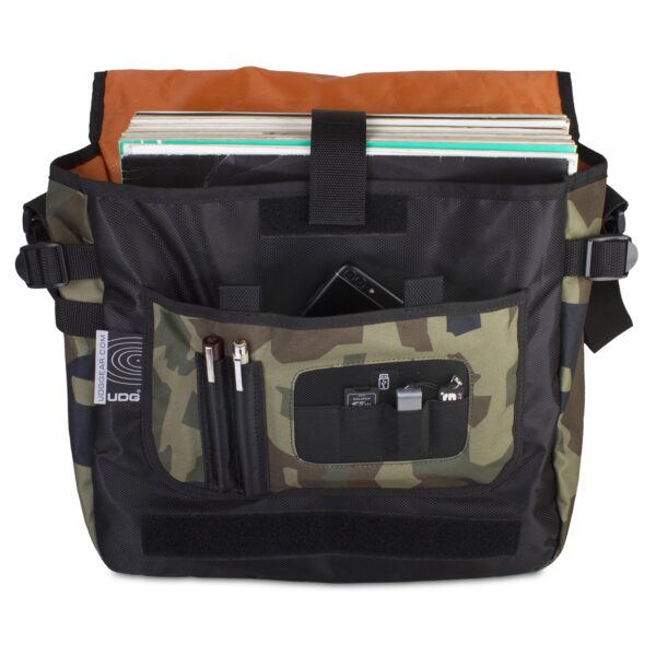 U9450BC/OR UDG Ultimate CourierBag Black Camo Orange