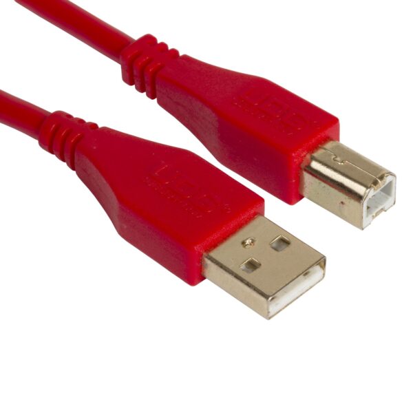 U95003RD UDG Ultimate Audio Cable USB 2.0 A-B Red Straight 3m