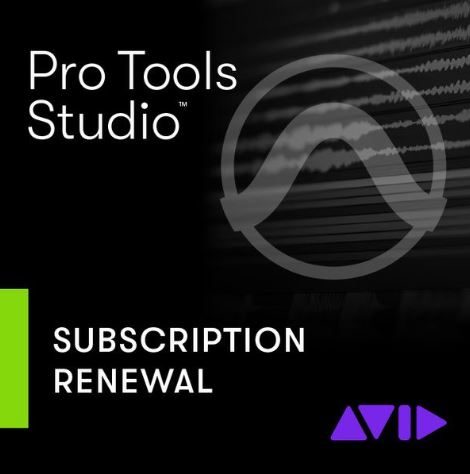 Pro Tools Studio Annual Subscription for EDU Students & Teachers - RENEWAL