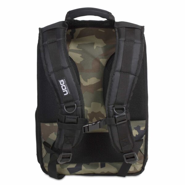 U9101BC/OR Ultimate Digi BackPack Black Camo/Orange inside