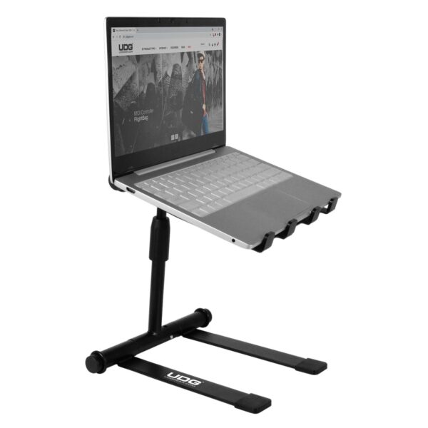 U96111BL Ultimate Height Adjustable Laptop Stand Black