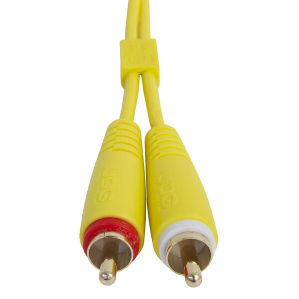 U97003YL Ultimate Audio Cable Set RCA - RCA Yellow Straight 3m