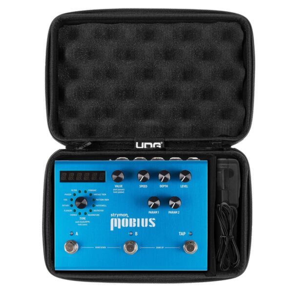 U8497BL Creator Strymon Timeline/ Bigsky/ Mobius/ Nightsky/ Volante Hardcase Black