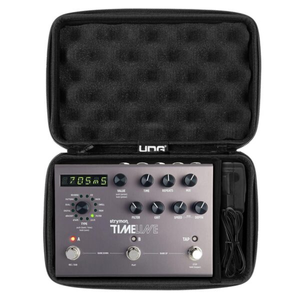 U8497BL Creator Strymon Timeline/ Bigsky/ Mobius/ Nightsky/ Volante Hardcase Black