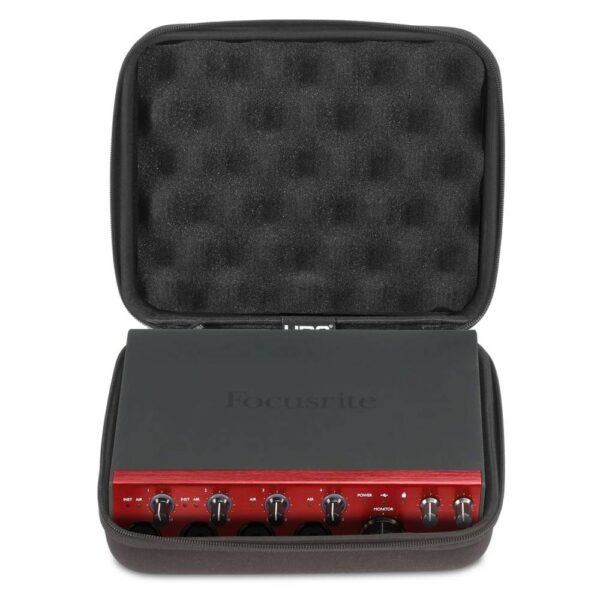 U8507BL UDG Creator Focusrite Scarlett 2i2, 4i4 (4th Gen), Clarett+ 4Pre, 2Pre Hardcase